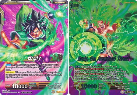 Broly // Broly, la amenaza del despertar (Broly Pack Vol. 1) (P-092) [Tarjetas de promoción] 