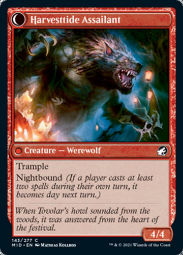Harvesttide Infiltrator // Harvesttide Assailant [Innistrad: Midnight Hunt] - 0