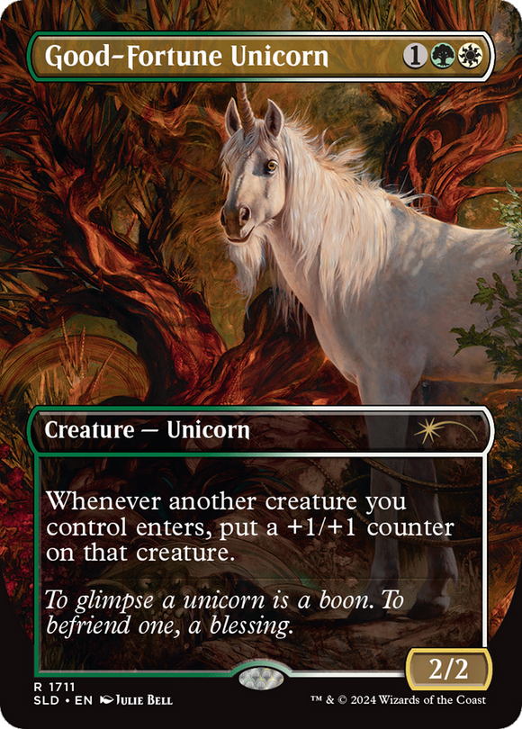 Unicornio de la buena suerte [Serie Secret Lair Drop] 