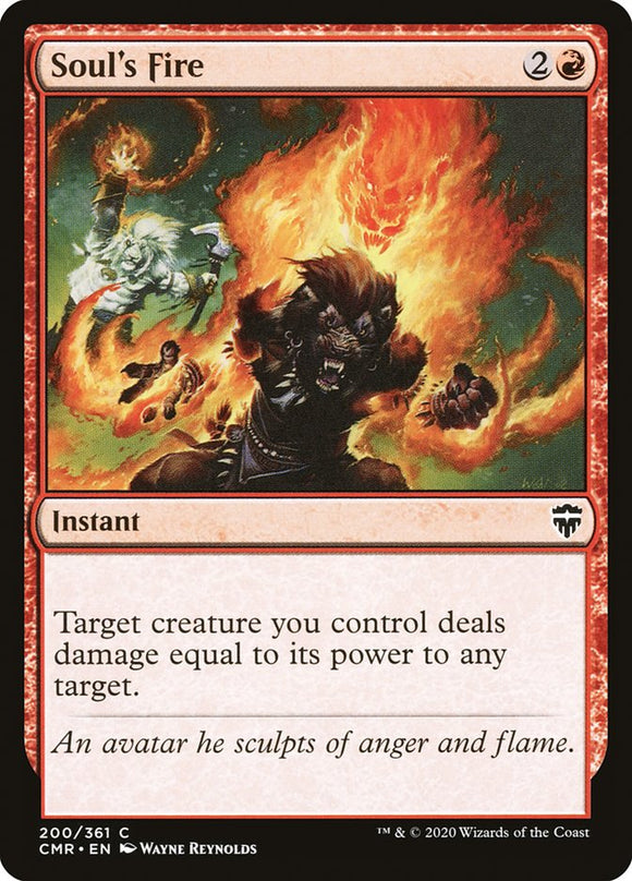 Fuego del alma [Commander Legends] 