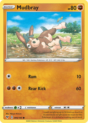 Mudbray (096/185) [Espada y escudo: voltaje vívido] 