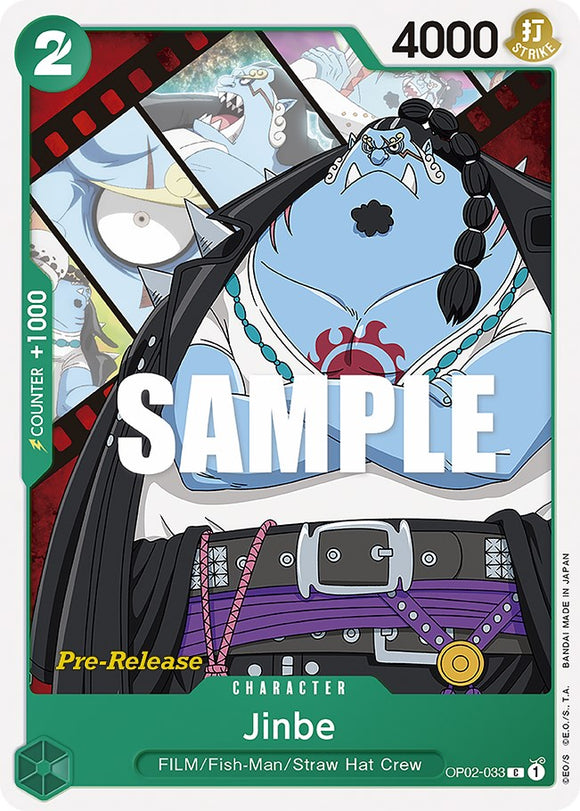 Jinbe [Tarjetas de prelanzamiento de Paramount War] 