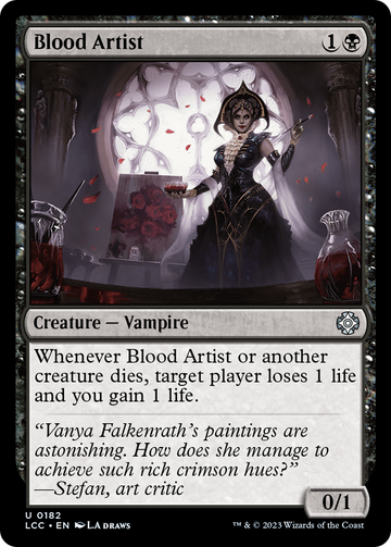Artista de sangre [Las cavernas perdidas de Ixalan Comandante] 