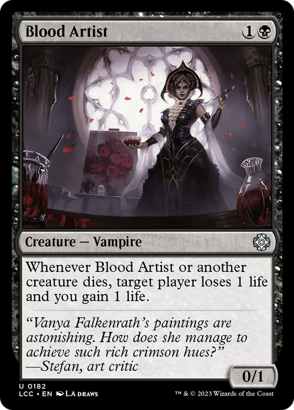 Artista de sangre [Las cavernas perdidas de Ixalan Comandante] 