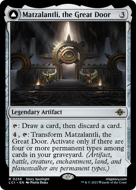 Matzalantli, the Great Door // The Core [The Lost Caverns of Ixalan] - 0