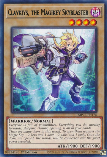 Clavkiys, el lanzador de misiles Magikey [MP22-EN126] Raro 