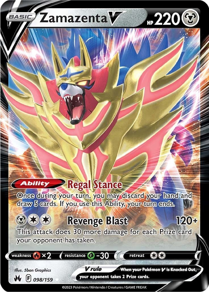 Zamazenta V (098/159) [Espada y escudo: Corona Zenith] 