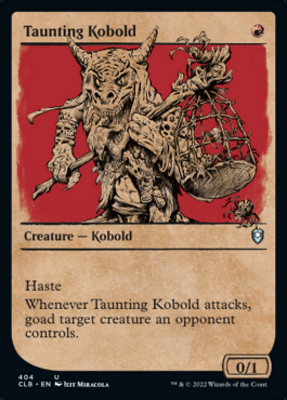 Kobold burlón (escaparate) [Commander Legends: Battle for Baldur's Gate] 