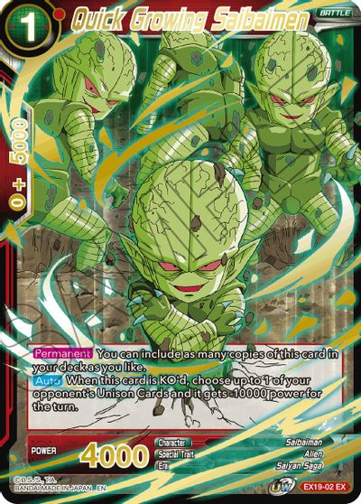 Saibaimen de rápido crecimiento (EX19-02) [Set especial de aniversario 2021] 