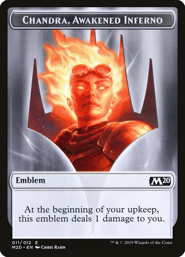 Emblema del Infierno de Chandra, el Despertado [Fichas de la colección básica 2020] 