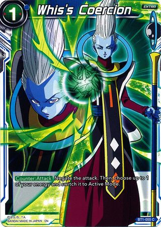 La coerción de Whis (arte alternativo) (BT1-055) [Set especial de aniversario] 