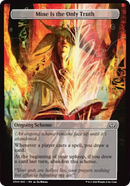 Mine Is The Only Truth (Full Art) [Duskmourn: Archenemy]-1