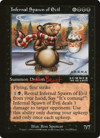 Engendro infernal del mal (de gran tamaño) [Cartas de gran tamaño] 