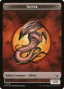 Saproling // Sliver Double-Sided Token [The List]-2