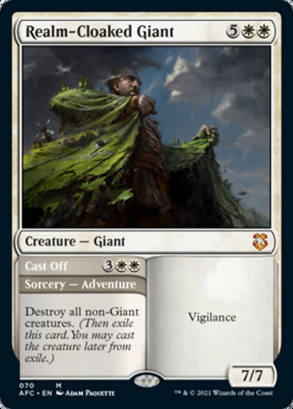 Gigante encapuchado // Desechar [Comandante de Dungeons &amp; Dragons: Adventures in the Forgotten Realms] 