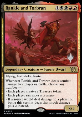 Rankle y Torbran (paquete promocional) [Promociones de March of the Machine] 