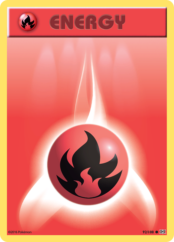 Energía de fuego (92/108) [XY: Evoluciones] 