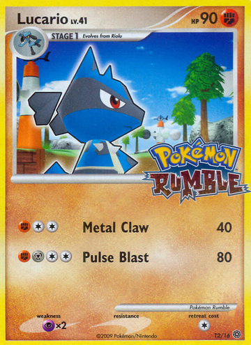Lucario (16/12) [Pokémon Rumble] 