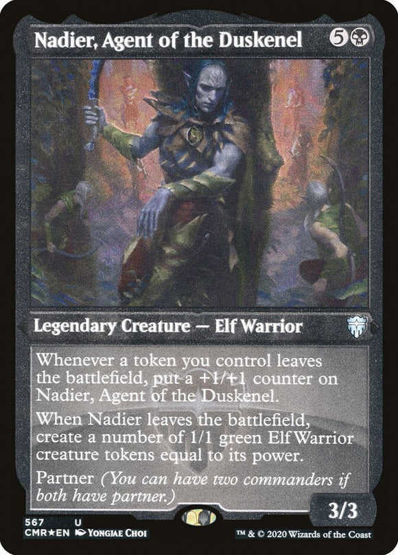 Nadier, agente de Duskenel (grabado) [Commander Legends] 