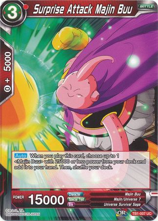 Ataque sorpresa de Majin Buu (TB1-007) [El Torneo del Poder] 