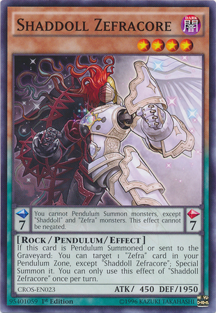 Shaddoll Zefracore [CROS-EN023] Común 