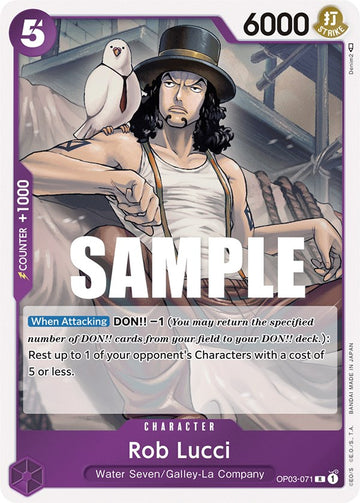 Rob Lucci [Pillars of Strength] - 0