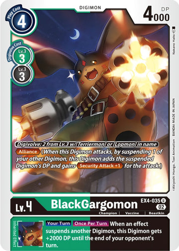 BlackGargomon [EX4-035] [Refuerzo de ser alternativo] 