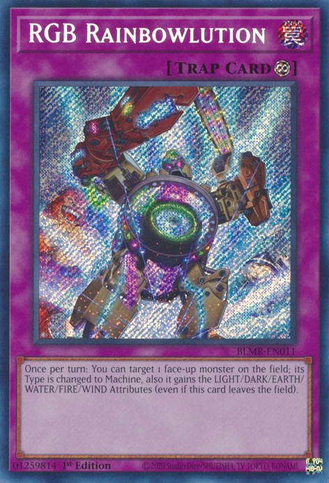 RGB Rainbowlution [BLMR-EN011] Secreto Raro 