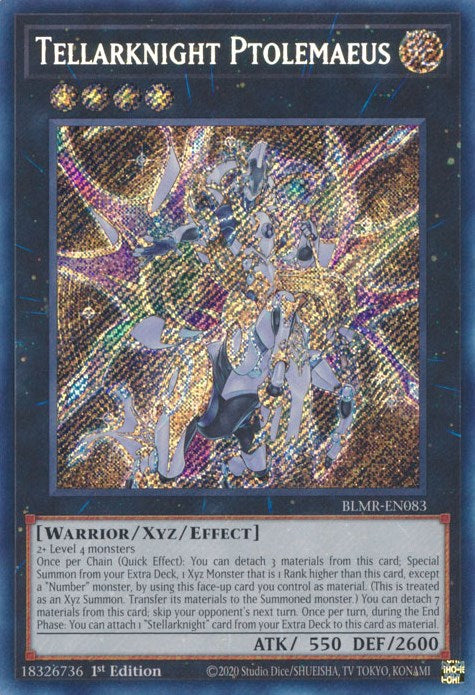 Tellarknight Ptolemaeus [BLMR-EN083] Secreto Raro 