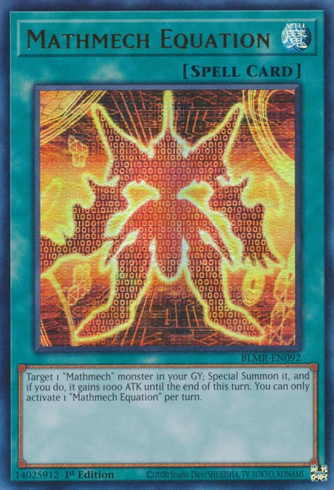 Ecuación Mathmech [BLMR-EN092] Ultra rara 