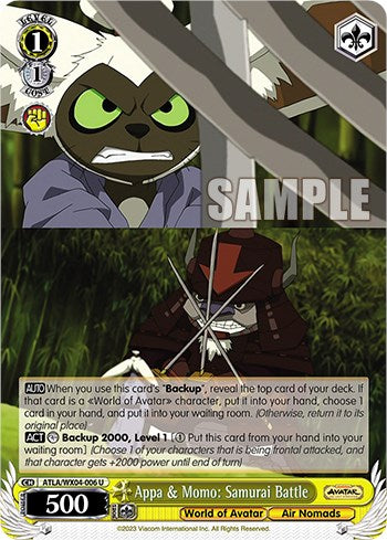 Appa y Momo: Batalla samurái [Avatar: La leyenda de Aang] 
