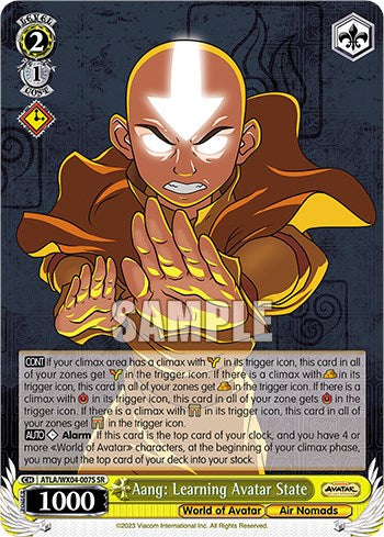 Aang: Aprendiendo el estado Avatar [Avatar: La leyenda de Aang] 