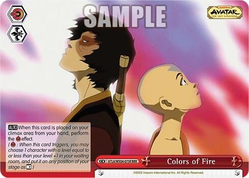 Colors of Fire [Avatar: The Last Airbender]