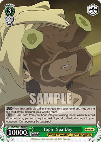 Toph: Día de spa (fondo de pantalla) [Avatar: La leyenda de Aang] 