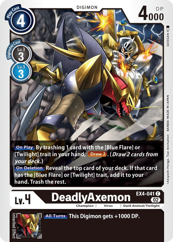 DeadlyAxemon [EX4-041] [Refuerzo de ser alternativo] 