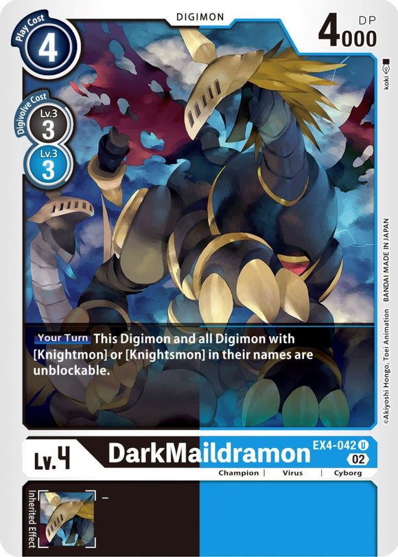 DarkMaildramon [EX4-042] [Refuerzo de ser alternativo] 