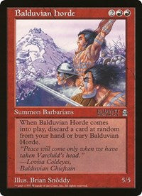 Horda de Balduvian (de gran tamaño) [Cartas de gran tamaño] 