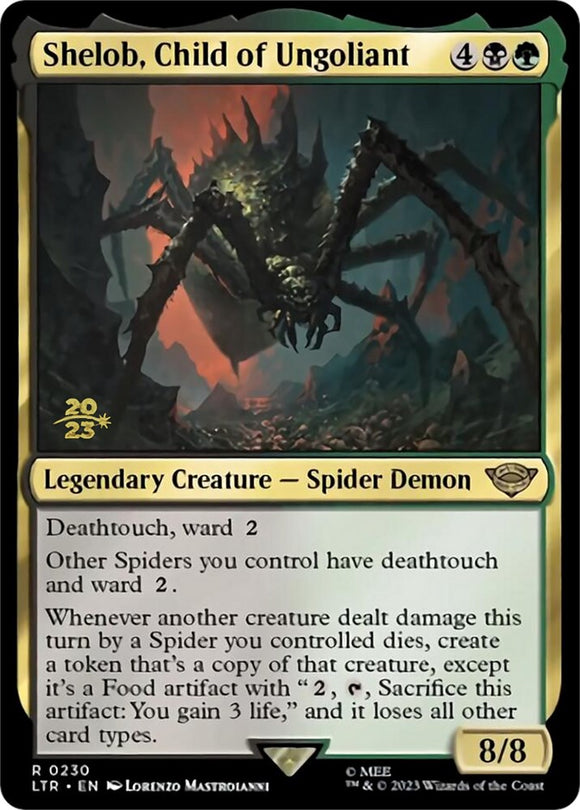 Shelob, hija de Ungoliant [Promociones previas al lanzamiento de El Señor de los Anillos: Cuentos de la Tierra Media] 