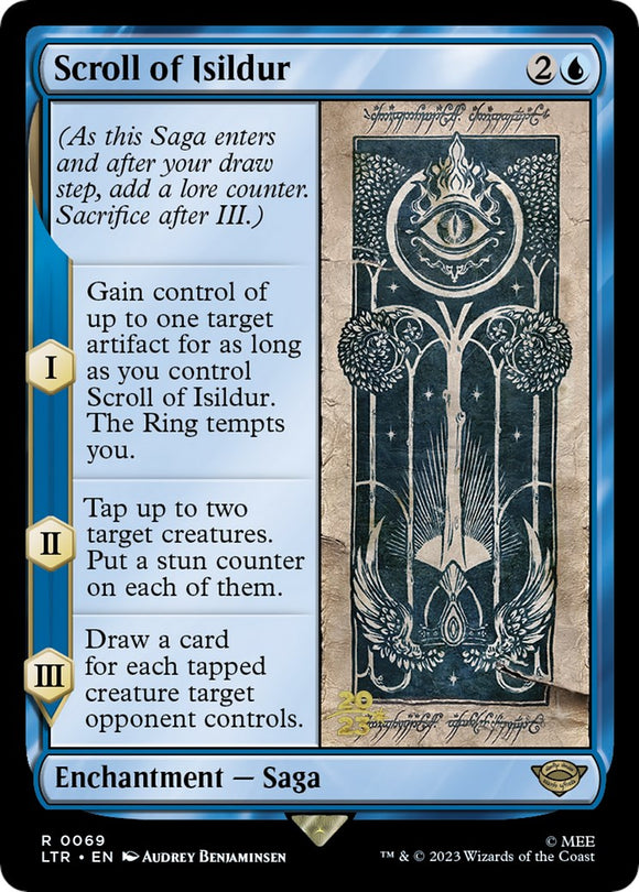 Pergamino de Isildur [Promociones previas al lanzamiento de El Señor de los Anillos: Cuentos de la Tierra Media] 