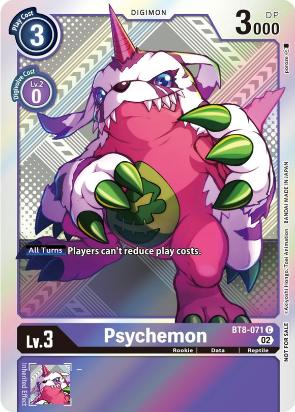 Psychemon [BT8-071] (paquete de prelanzamiento Versus Royal Knight) [Nuevas promociones de Awakening] 