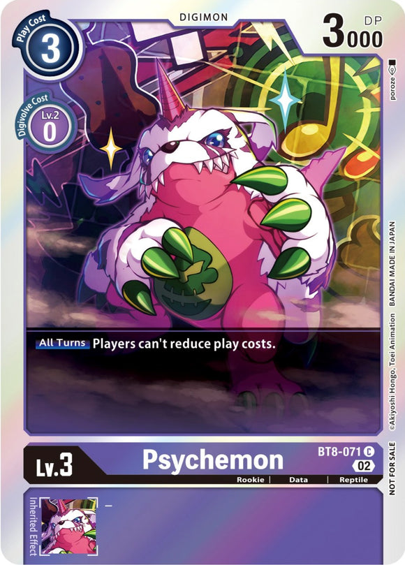 Psychemon [BT8-071] (Paquete ganador Royal Knights) [Nuevas promociones de Awakening] 