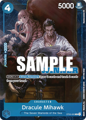 Dracule Mihawk (Tournament Pack Vol. 4) [Ganador] [Tarjetas promocionales de One Piece] 