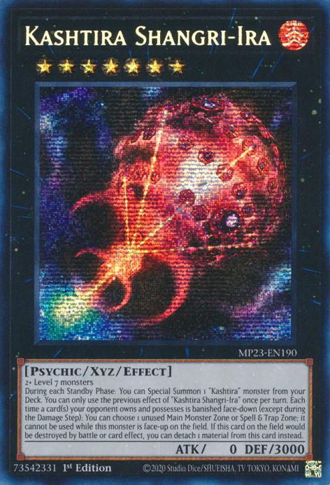Kashtira Shangri-Ira [MP23-EN190] Secreto Prismático Raro 