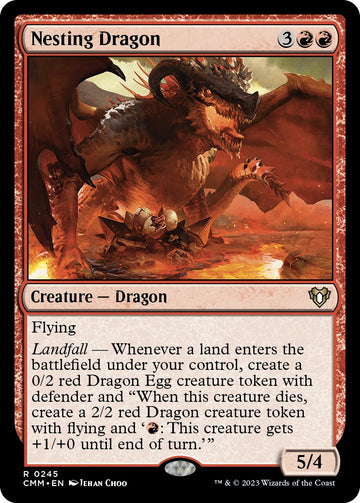 Dragón anidando [Comandante Masters] 