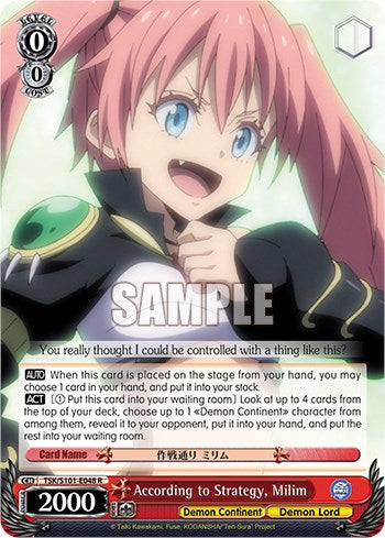 Según Strategy, Milim [Esa vez que me reencarné en un Slime Vol.3] 