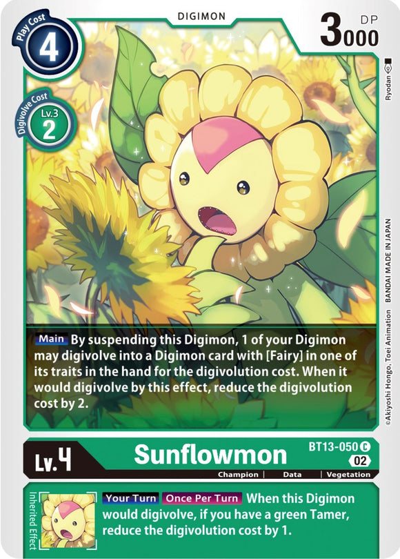 Sunflowmon [BT13-050] [Refuerzo de Versus Royal Knights] 