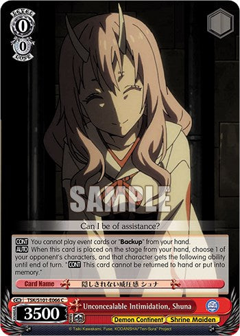 Intimidación inconcebible, Shuna [Esa vez que me reencarné en un slime, vol. 3] 