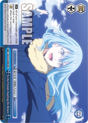 A los amigos que esperan su regreso [Aquella vez que me reencarné en un slime, vol. 3] 