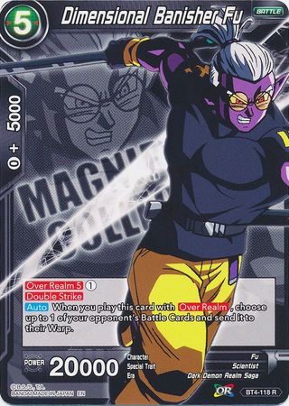 Desterrador dimensional Fu (BT4-118) [Colección magnífica Guerrero abandonado] 