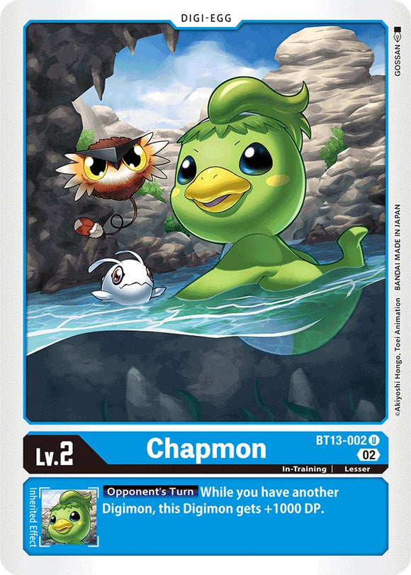 Chapmon [BT13-002] [Versus Royal Knights Booster]